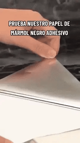Papel Adhesivo de Mármol - 10 Metros de Elegancia y Versatilidad